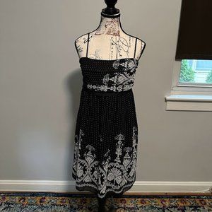 Hot Kiss Black & White Dress - Size S